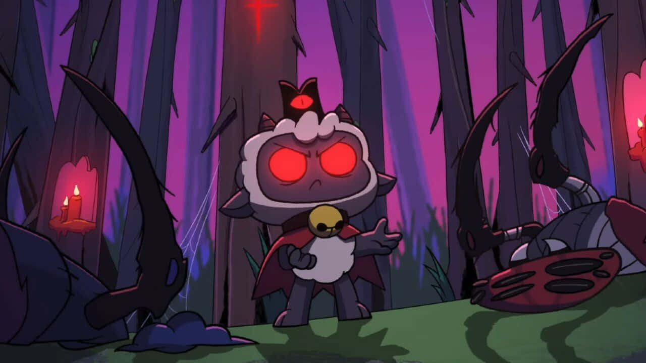 1280x720 Download Cultofthe Lamb Forest Ritual Wallpaper