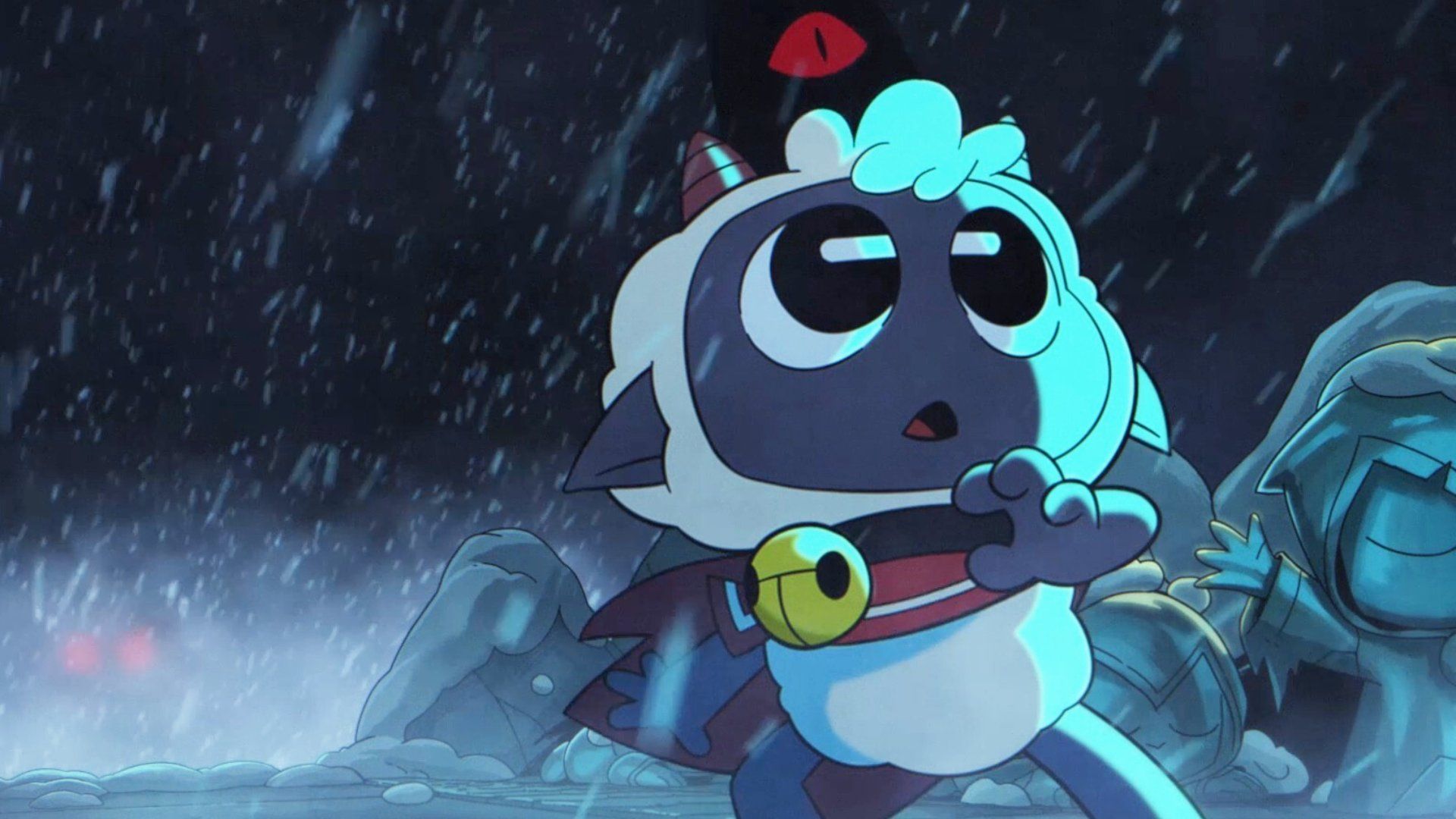 1920x1080 Cult of the Lamb's Woolhaven DLC is everything I could've wanted and more, with brilliant fights, lethal weather, and of course, heaps of cute little critters