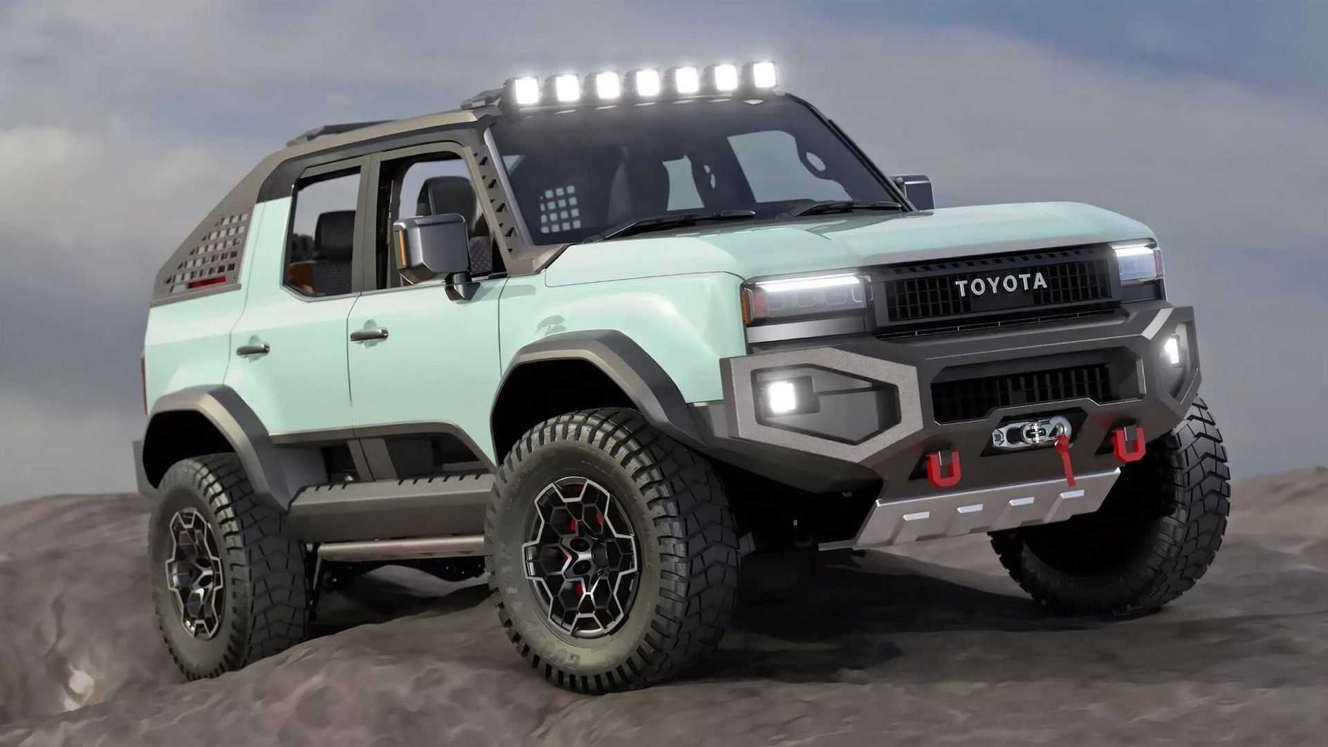 1920x1080 Toyota removes the roof on the Land Cruiser with ROX concept