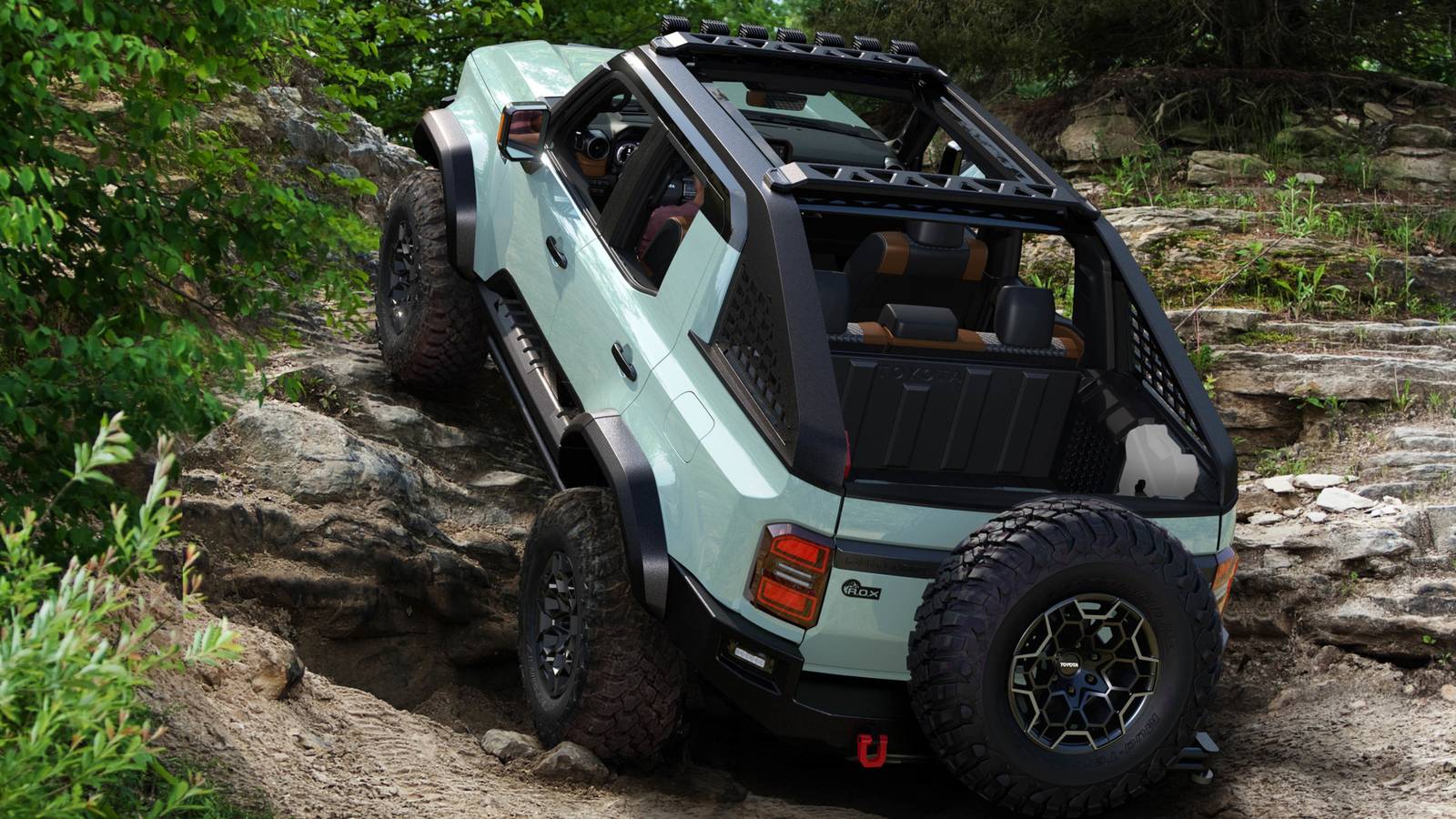 1600x900 Open Top Toyota Land Cruiser Is The Answer To Jeep Wrangler Dominance