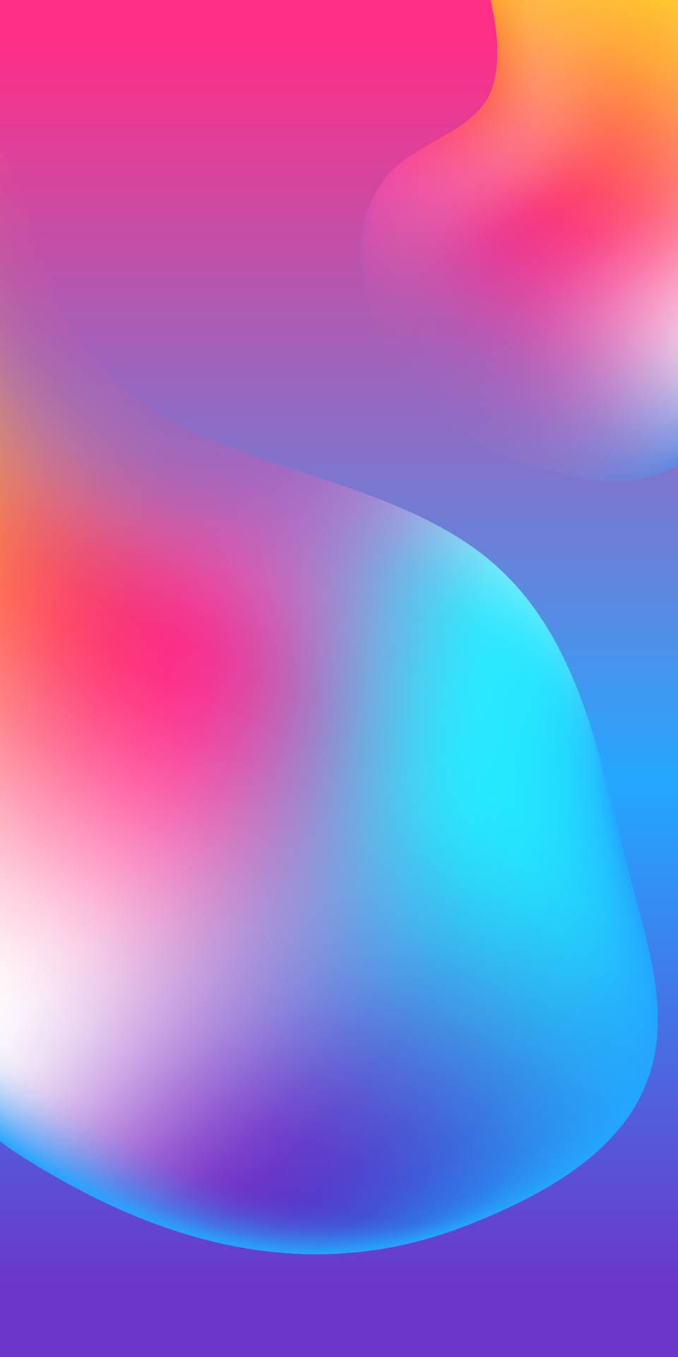 960x1920 Download Infinix Hot S3 Colorful Gradient Fluid Wallpaper