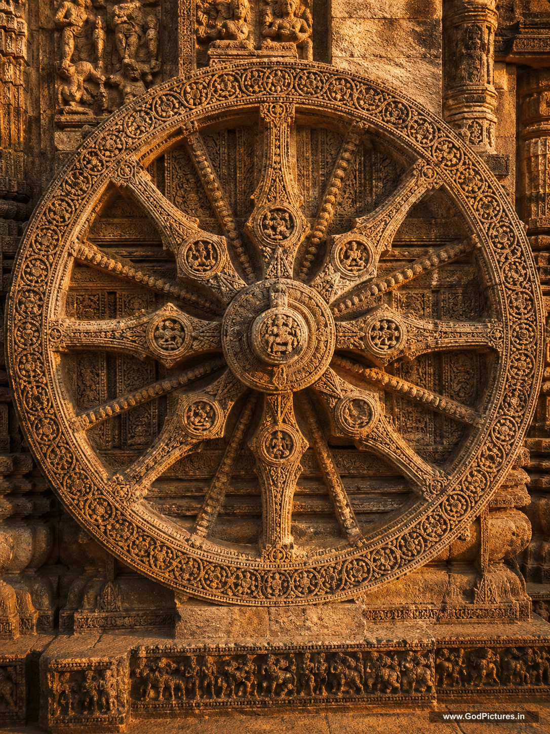 1086x1448 Konark Sun Temple Chariot Wheel - Carved Stone Detail HD Wallpaper