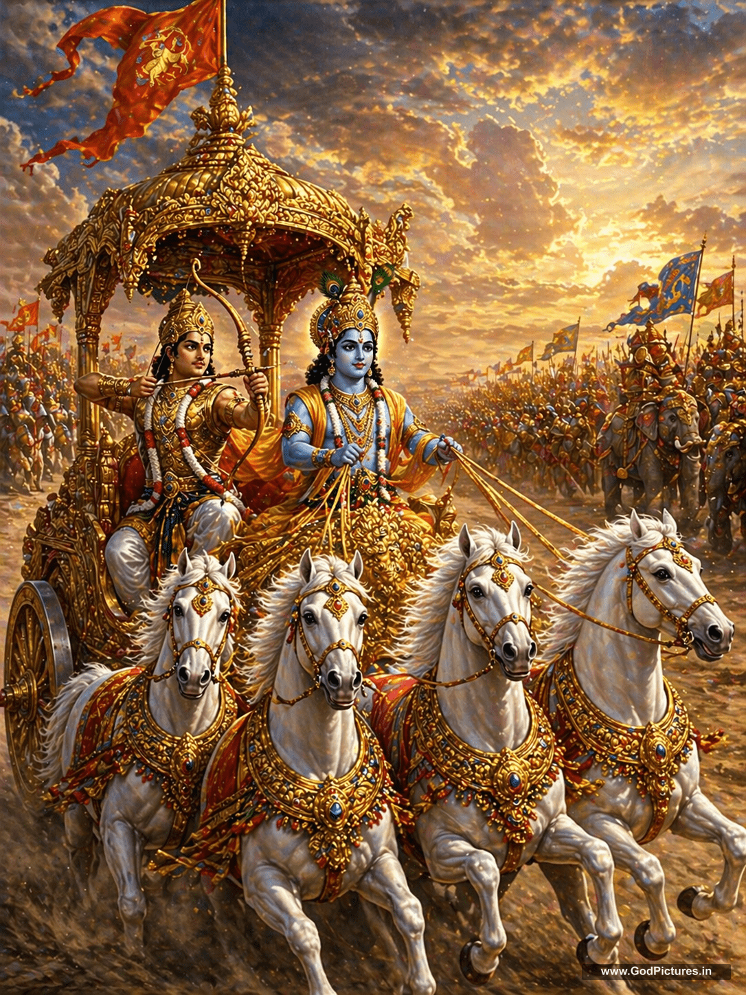 1086x1448 Krishna Divine Charioteer