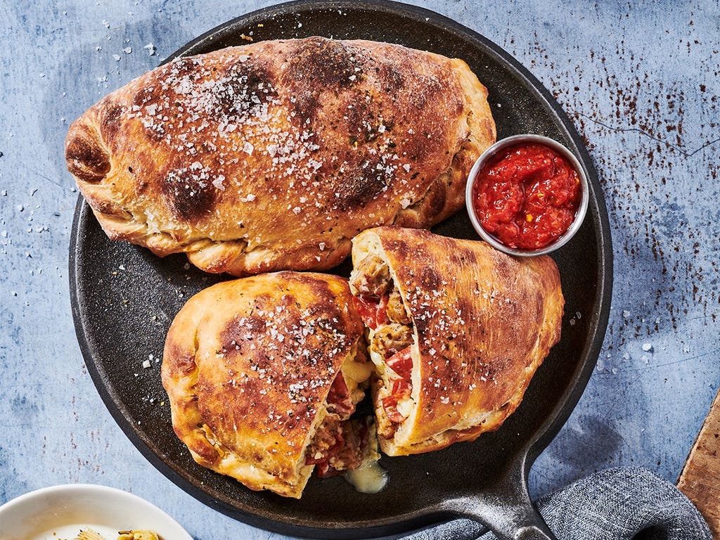 1024x768 Double Meat Calzone Recipe