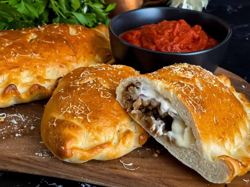 1024x768 Italian Sausage Calzone't Sweat The Recipe