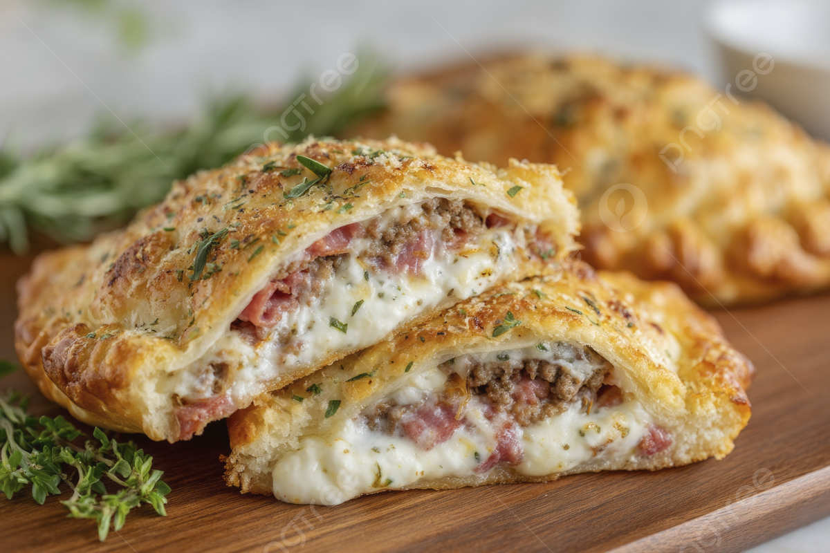 1200x800 Calzone Stuffed With Ricotta Cheese Mozzarella And Meats Baked Golden Brown, Calzone, Pizza, Stuffed Background Image And Wallpaper for Free Download