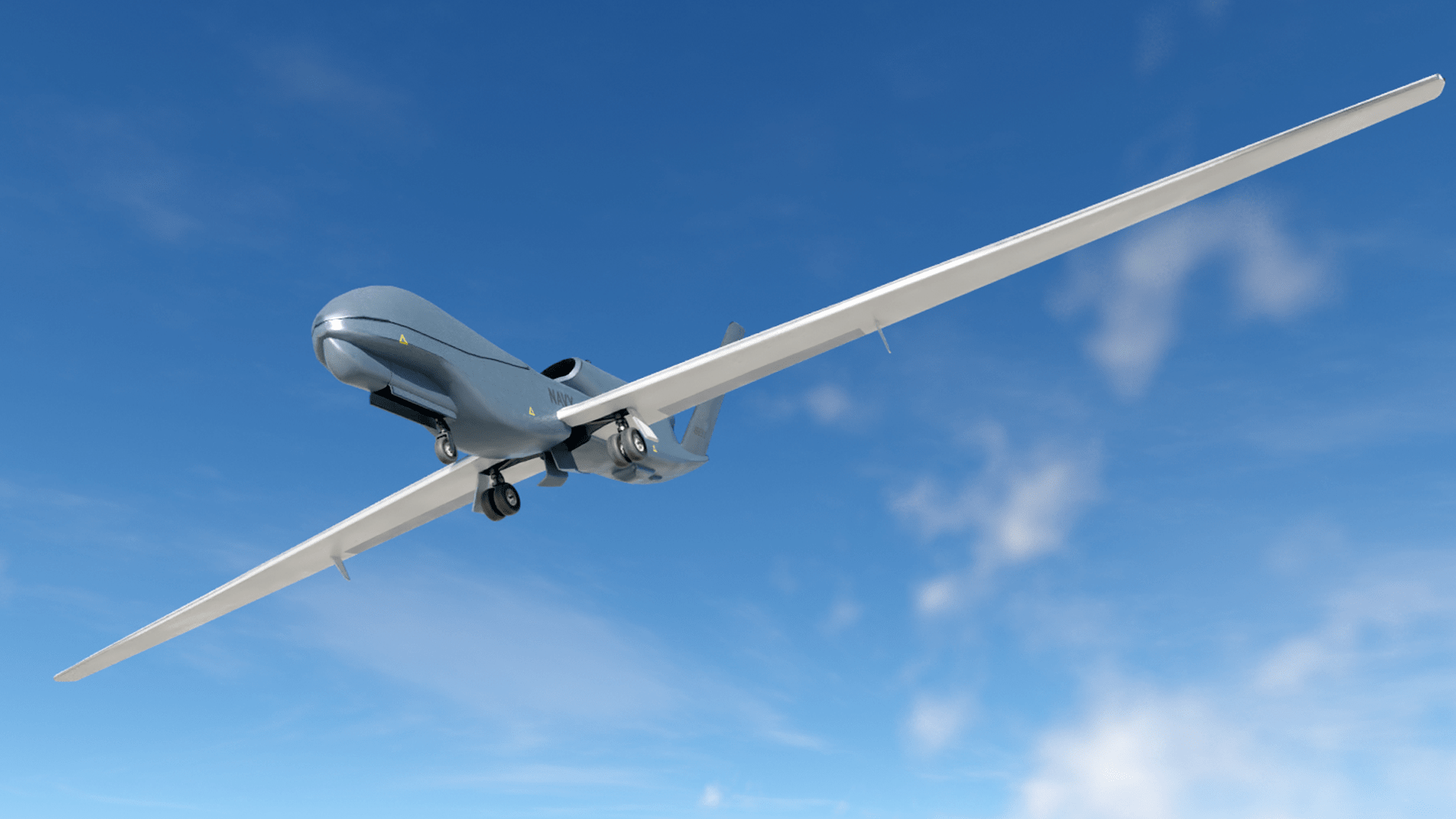 1920x1080 Drone / UAV / UCAV Northrop Grumman RQ 4 Global Hawk (formerly Blender Market)