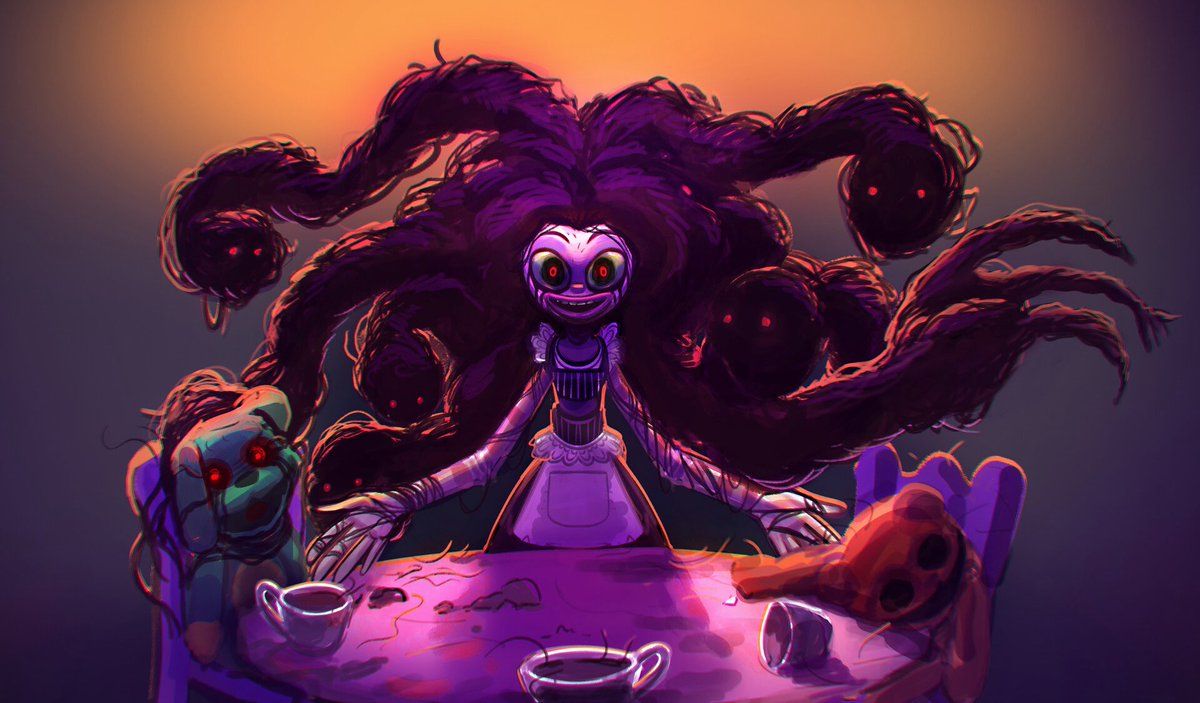 1200x703 Okay I Like This Concept Art Of Lily And Im Guessing That She Talks To The Glowing Eyes On The Braids 8 10 #lilylovebraids