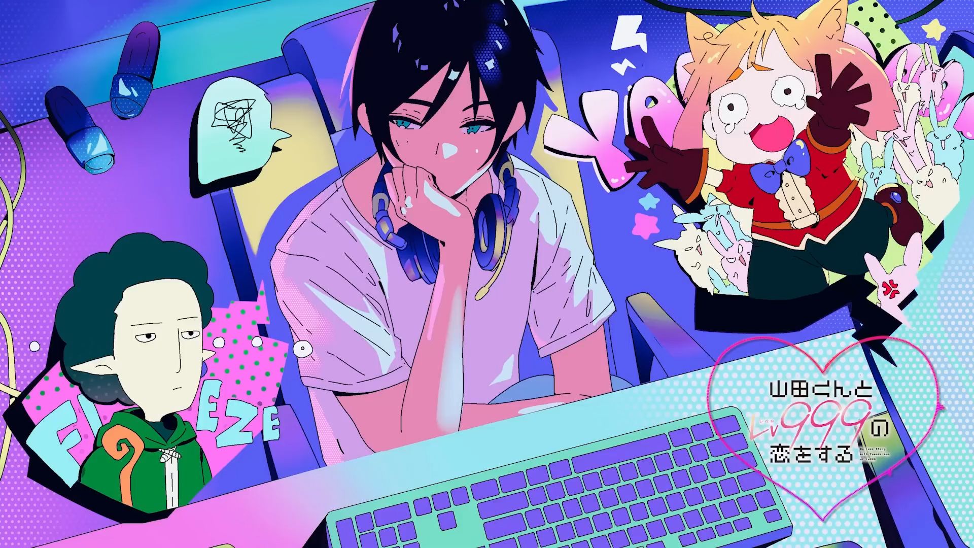 1920x1080 YAMADA (Yamada Kun To Lv999) Kun To Lv999 No Koi Wo Suru Anime Image Board