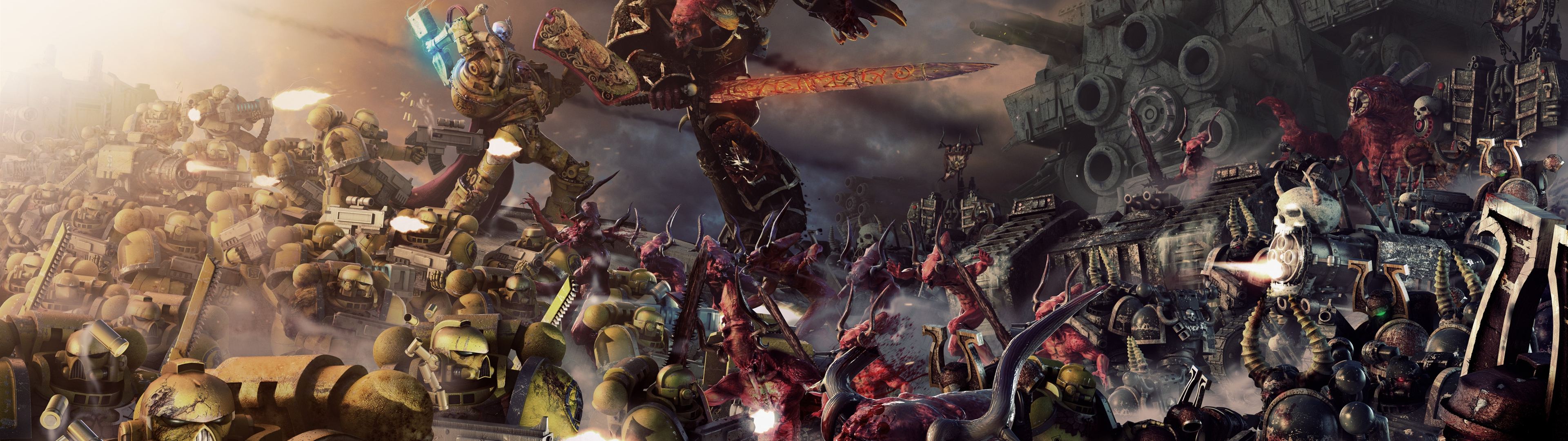 3840x1080 Warhammer 40K • Image • WallpaperFusion by Binary Fortress Software