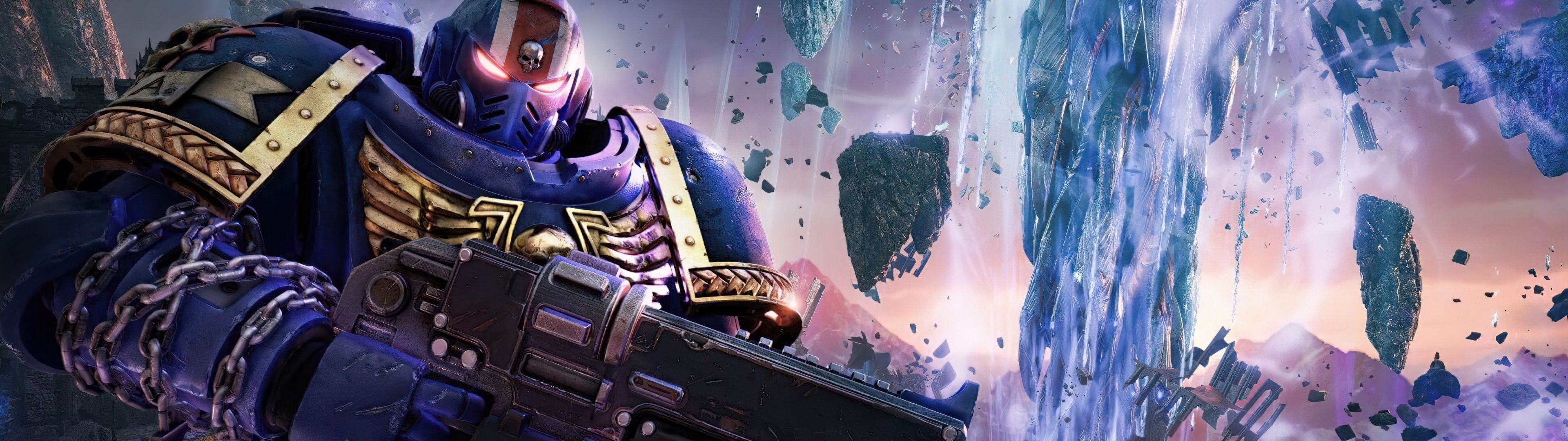 3840x1080 Warhammer 40K Space Marine 2 Wallpaper 4K, 5K, 2024 Games, Titus