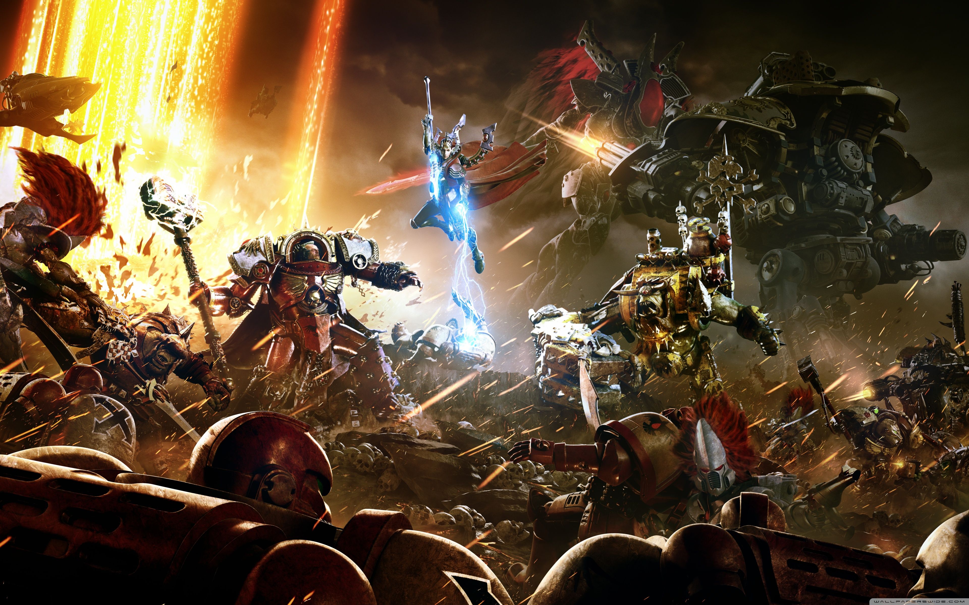 3840x2400 Warhammer 000 Dawn of War III Video Game 4K UHD Wallpaper for UltraHD Desktop and TV : Dual Monitor : Smartphone and Tablet Devices