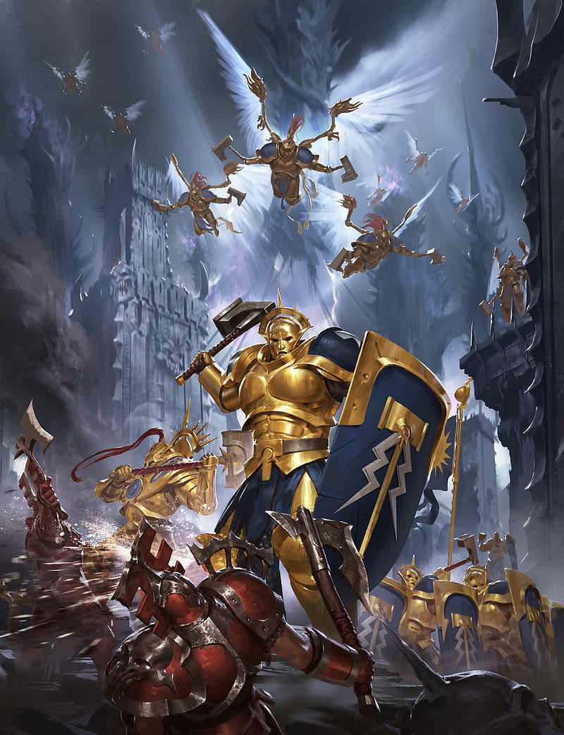 800x1042 Stormcast, age of sigmar, warhammer, HD phone wallpaper