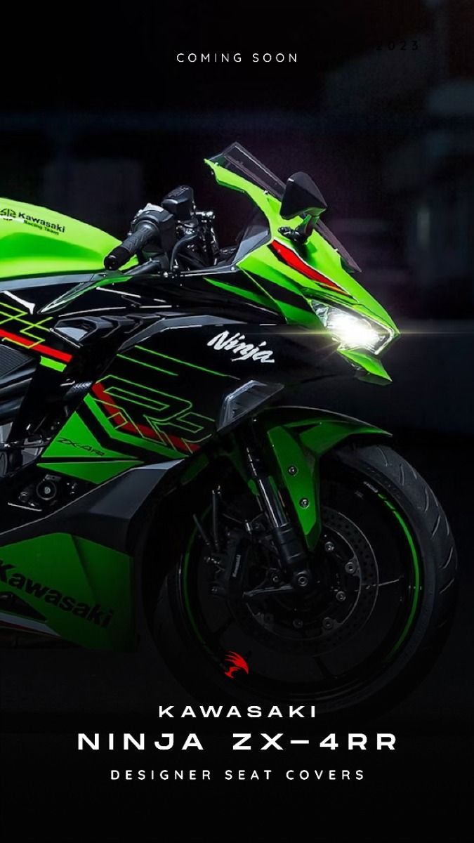 675x1200 Kawasaki ZX 4RR Designer Seat Covers From Luimoto ⚡️ Coming Soon