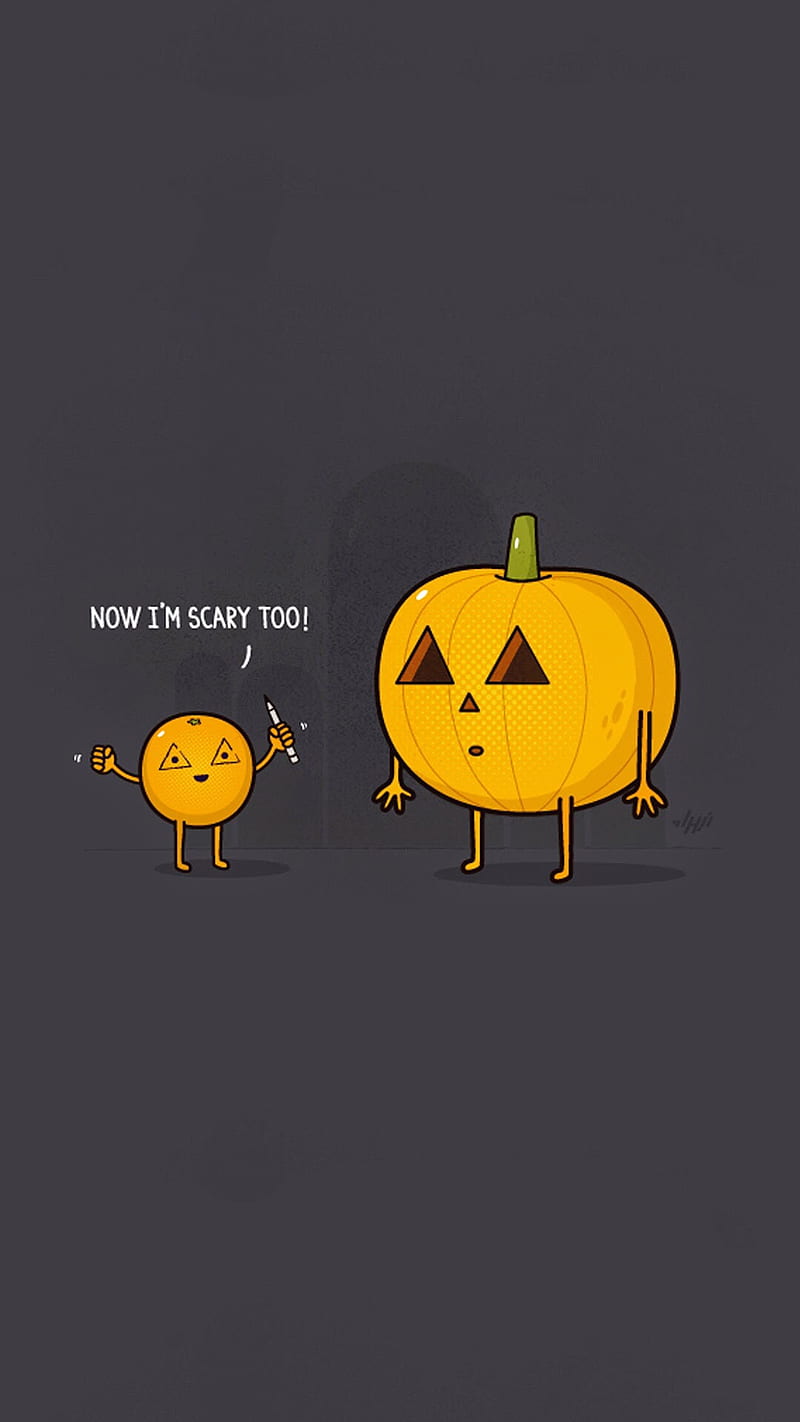 800x1422 Pumpkin, cute, funny, HD phone wallpaper