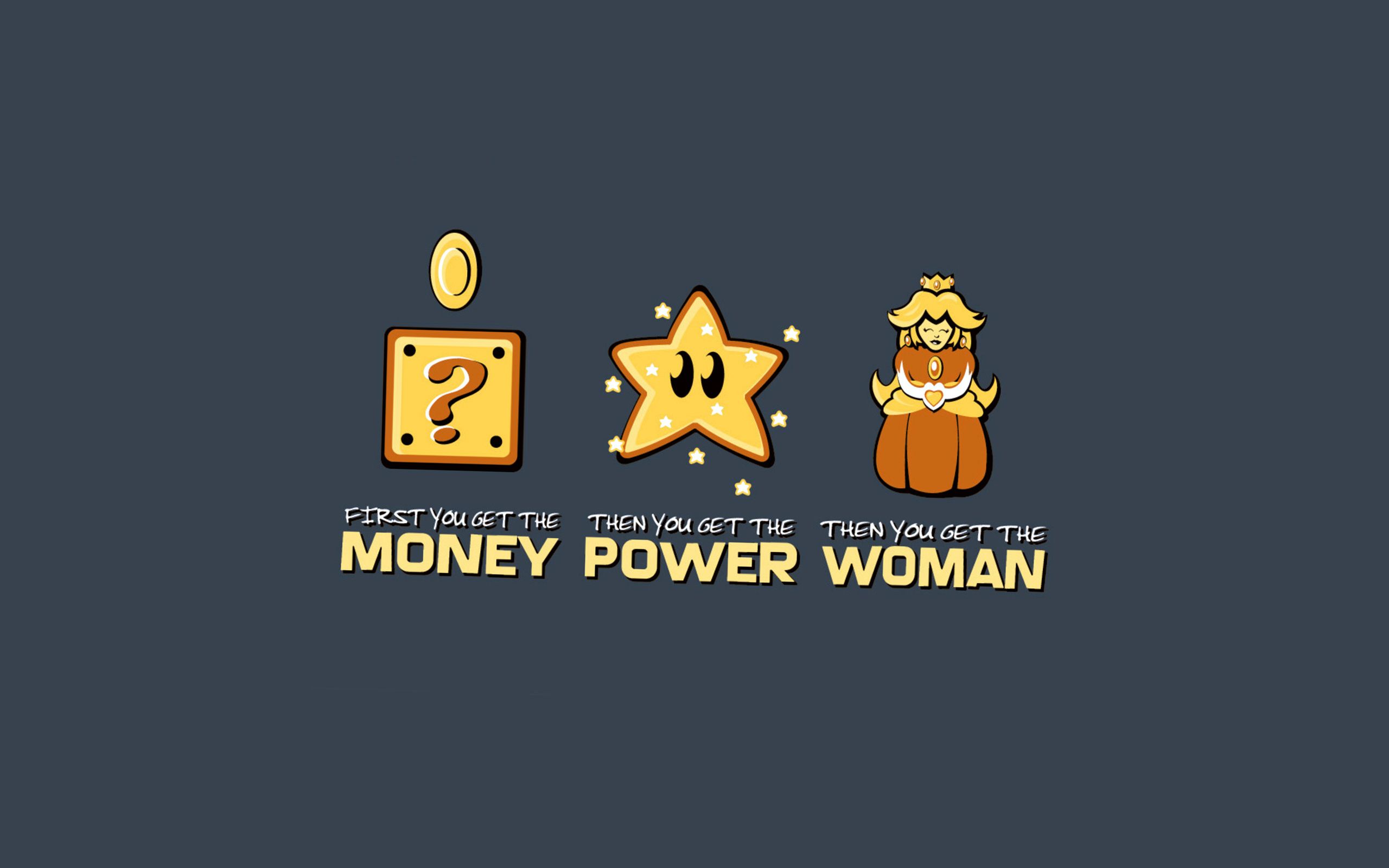 2560x1600 Quotes Funny Money Wallpaper HD / Desktop and Mobile Background