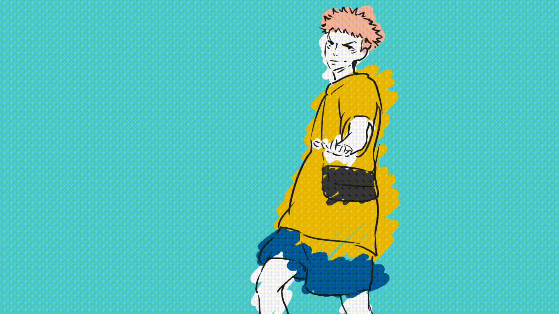 1920x1080 Jujutsu Kaisen Dance Gif