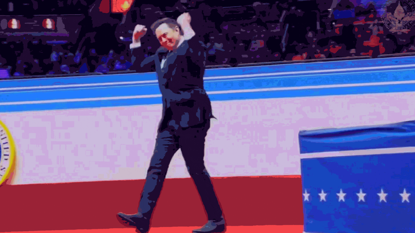 1600x900 WATCH: Elon Musk Unleashes Bizarre Victory Dance At Post Inauguration Rally