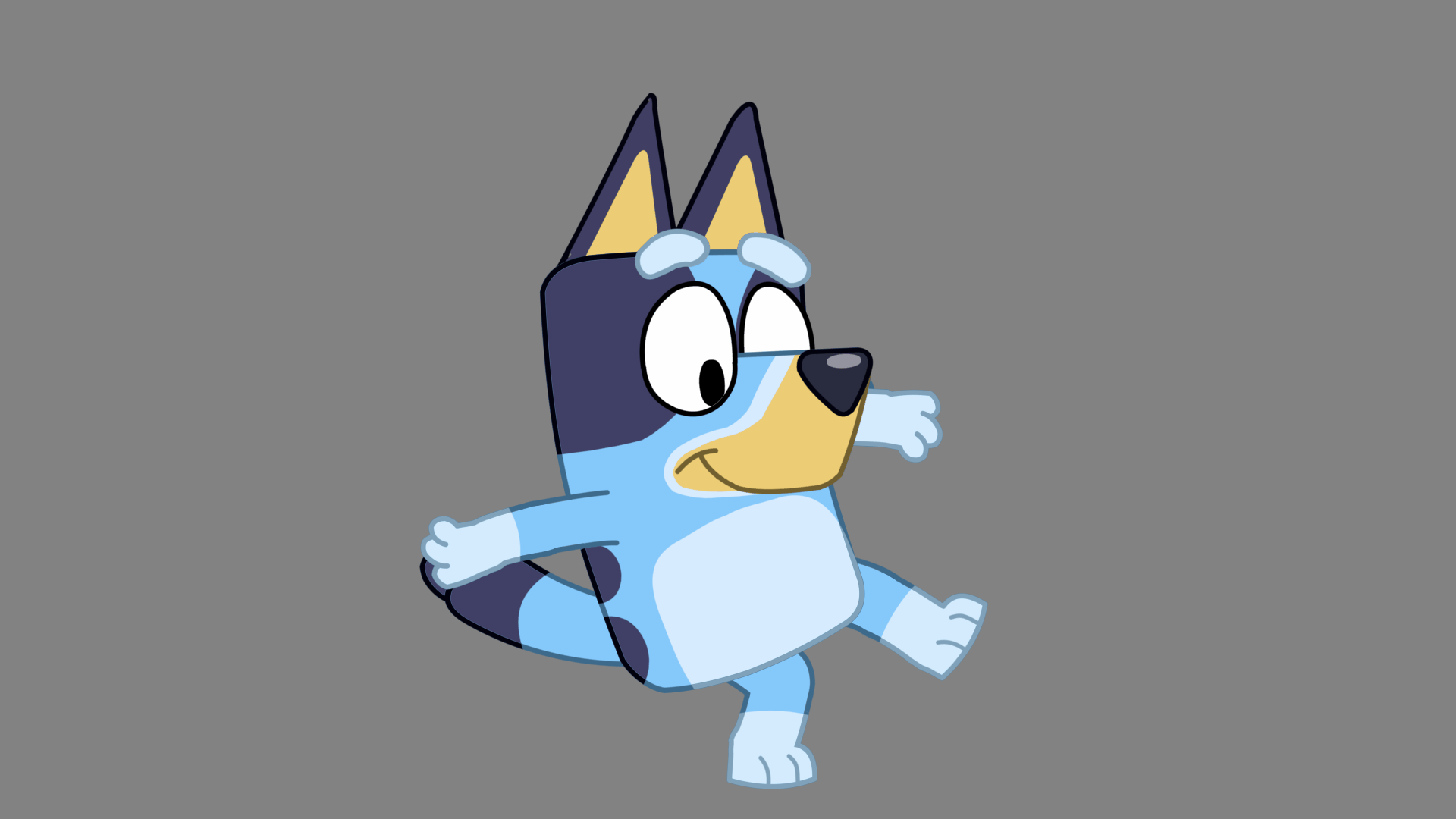 1920x1080 Trying to get back into animation, so I animated Bluey dancing!