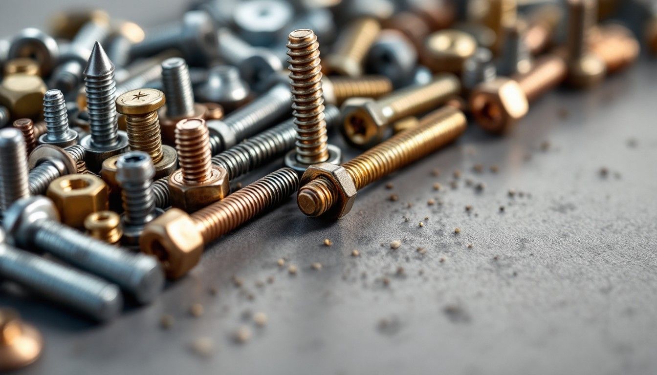 1344x768 Free Hardware Assortment Display Image, Screws, Bolts