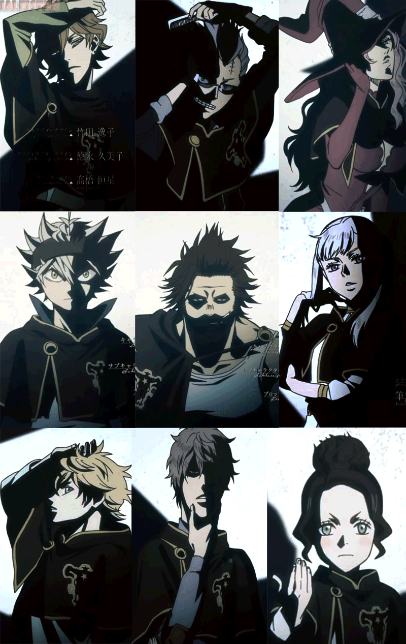 800x1267 Vapelegends7. Black clover black bulls names, Black clover wallpaper black and white, Black clover the