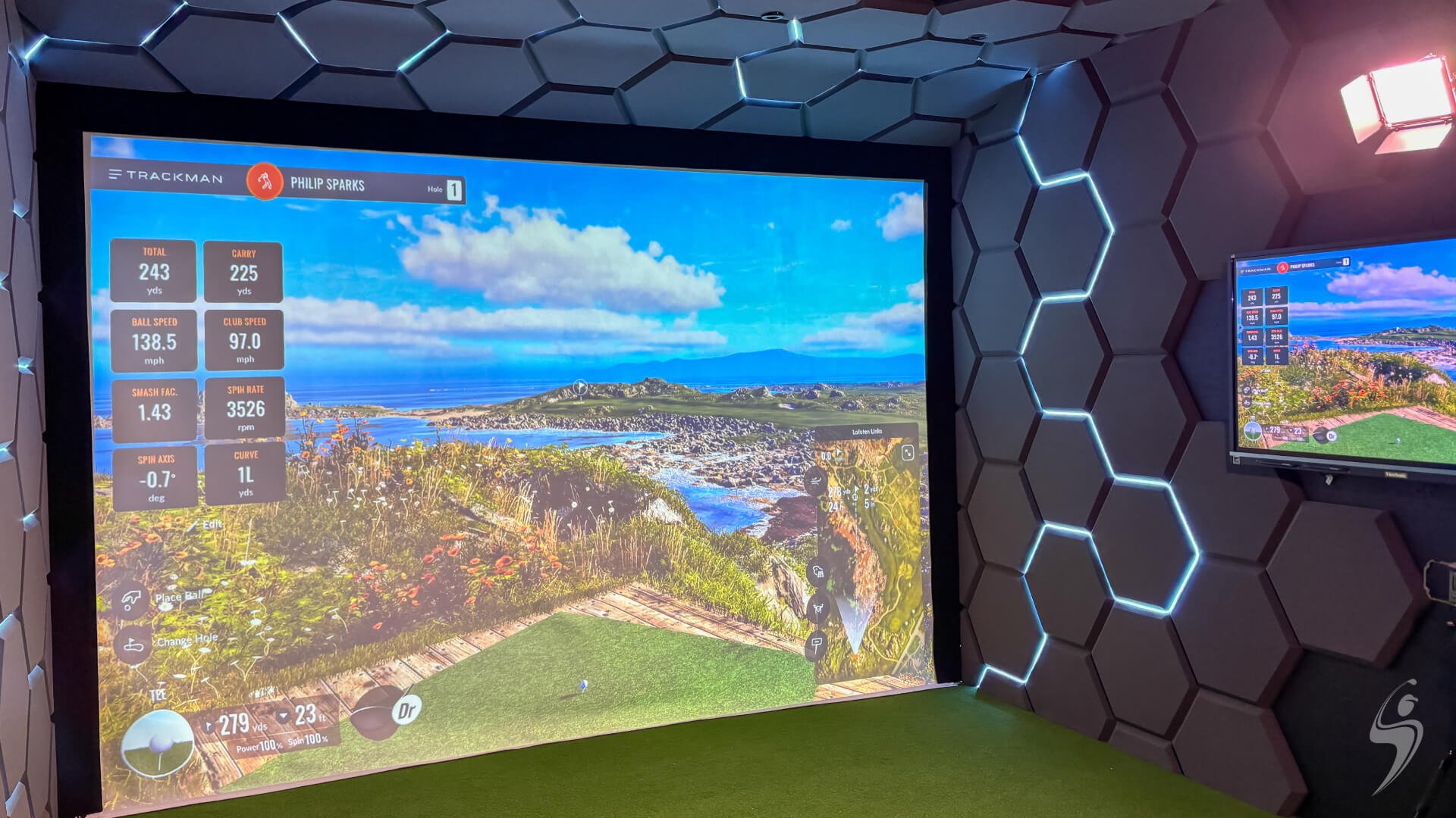 1920x1080 Best Home Golf Simulator: Trackman iO for Ultimate Indoor Play