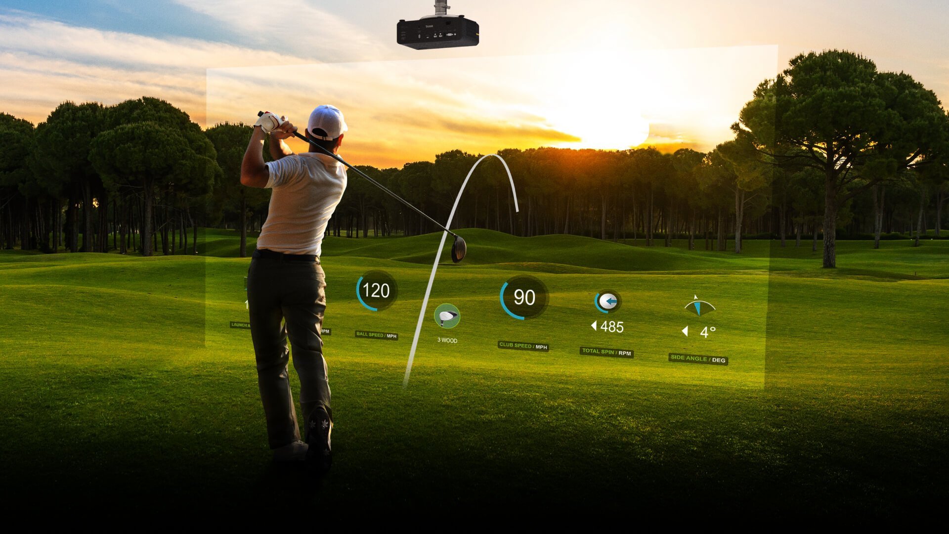 1920x1080 Best Golf Simulator Projector for Realistic Play. BenQBenQ Business Europe
