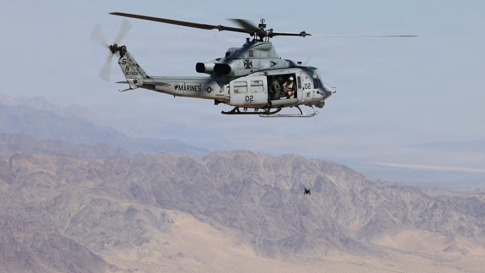 1600x900 US Marines Looking Into Helicopters As FPV Drone Motherships