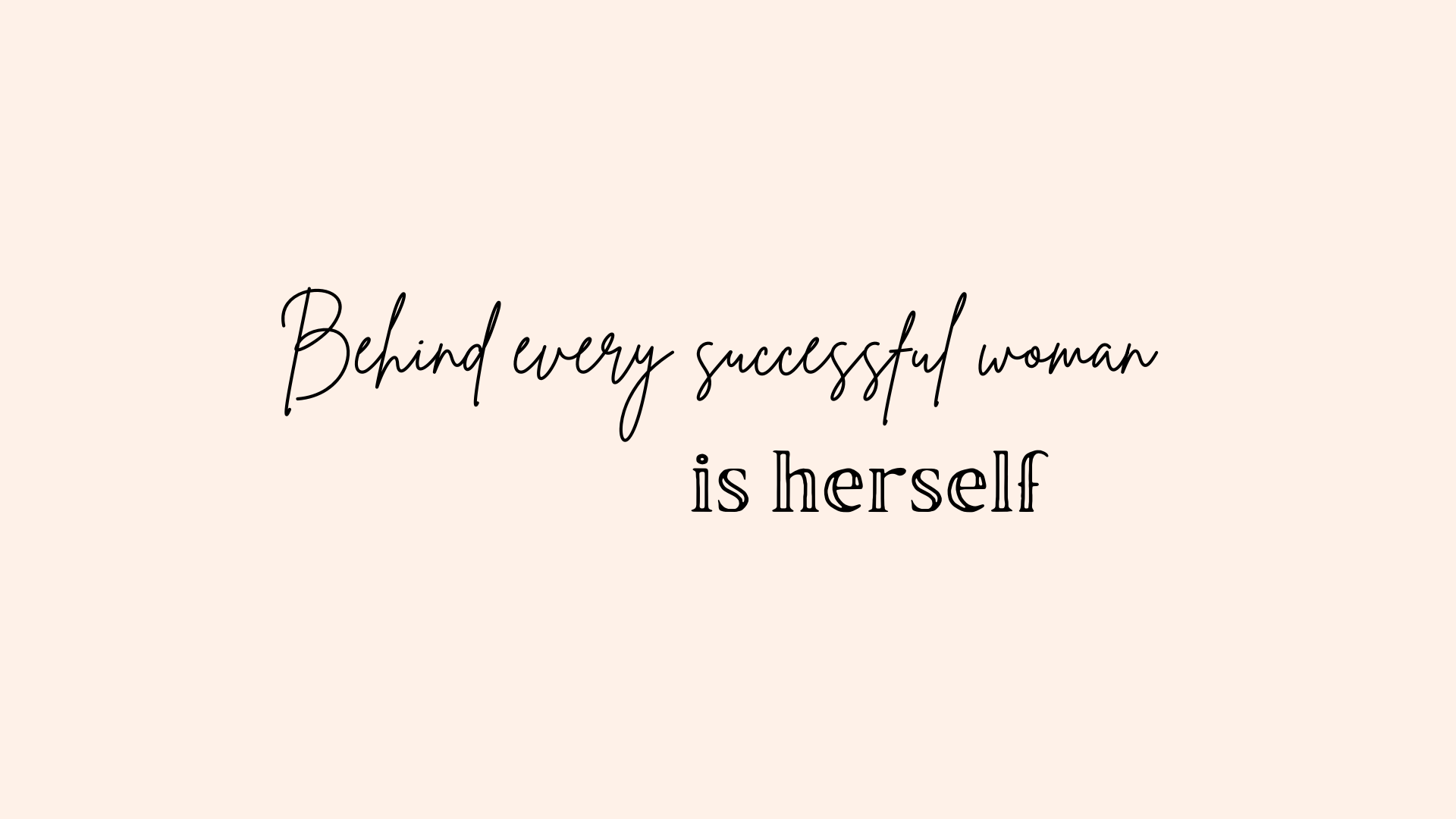 1920x1080 Super Cute Boss Babe Wallpaper for Your Laptop
