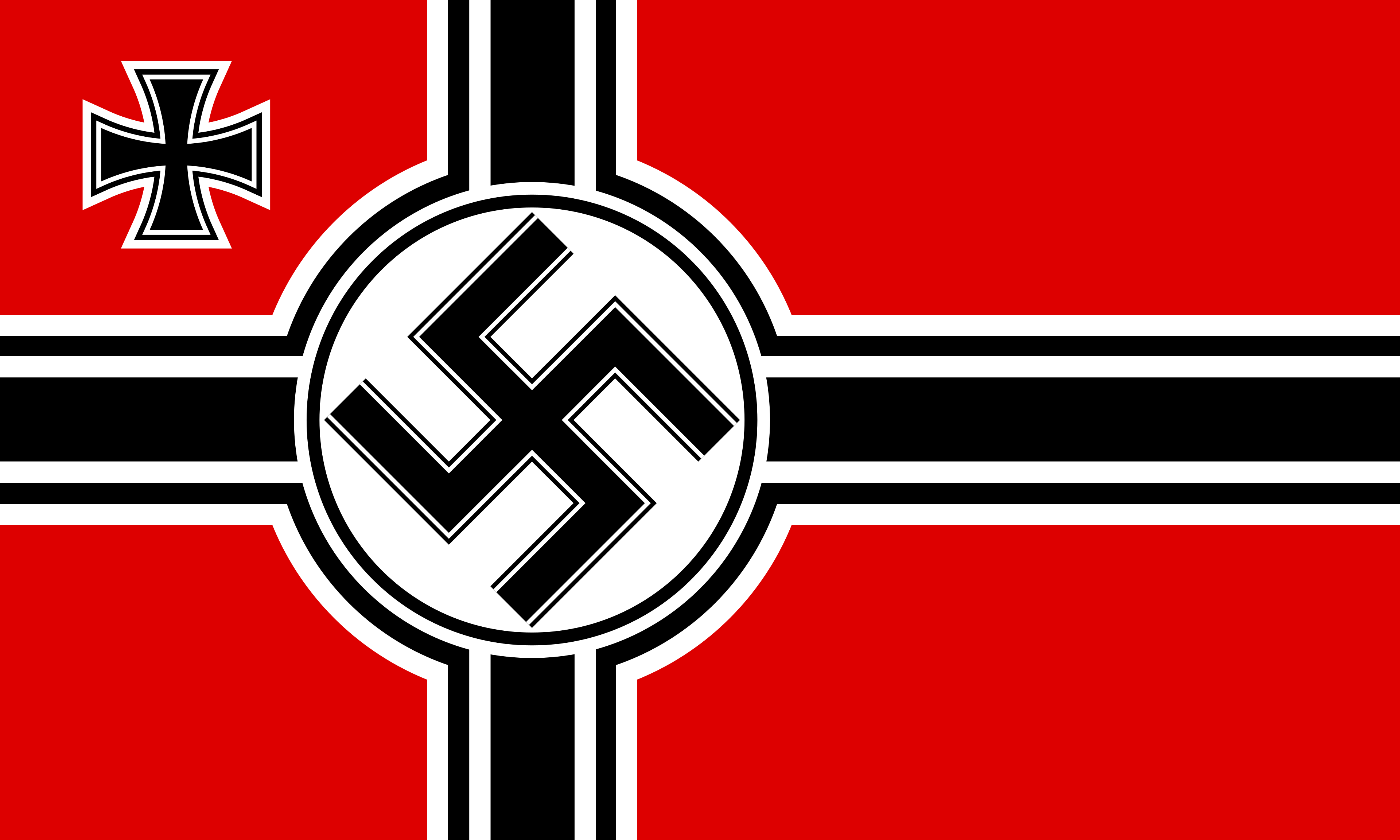 3840x2304 War ensign of Germany (1938–1945).svg