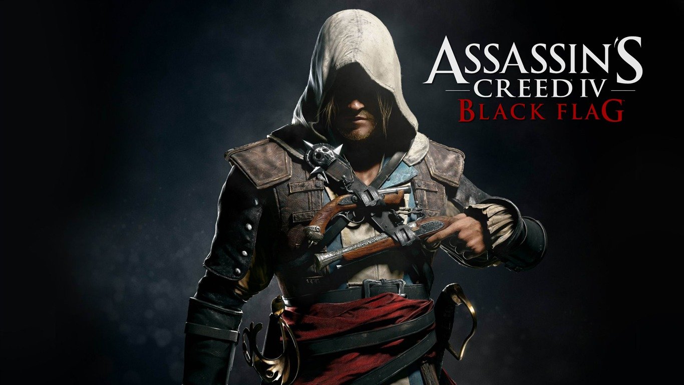 1366x768 Assassins Creed IV Black Flag Game HD Desktop Wallpaper