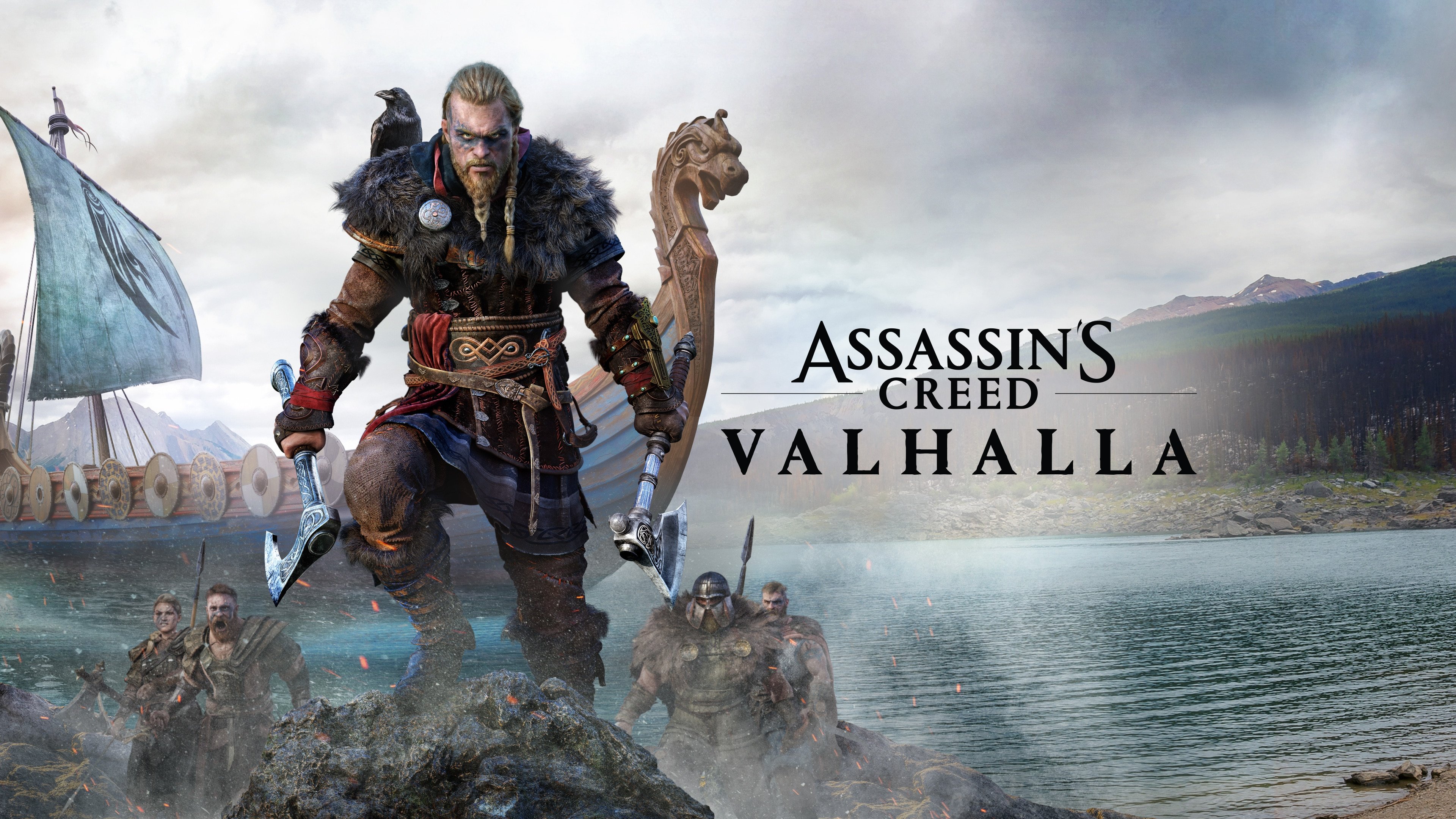 3840x2160 Desktop wallpaper: Assassin's Creed, Assassin's Creed Valhalla, Video Game 4K free download for PC. 495631