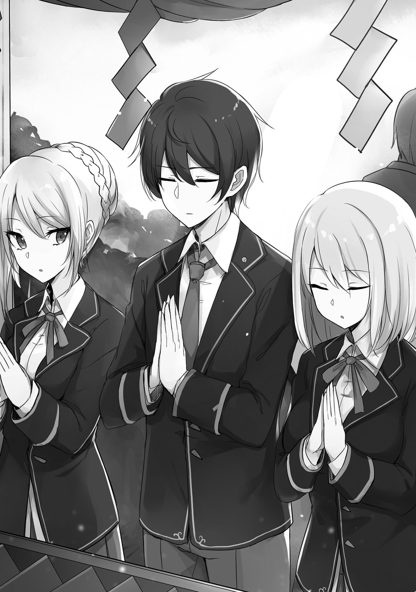 1350x1920 Otome Game Sekai Wa Mob Ni Kibishii Sekai Desu Wallpaper