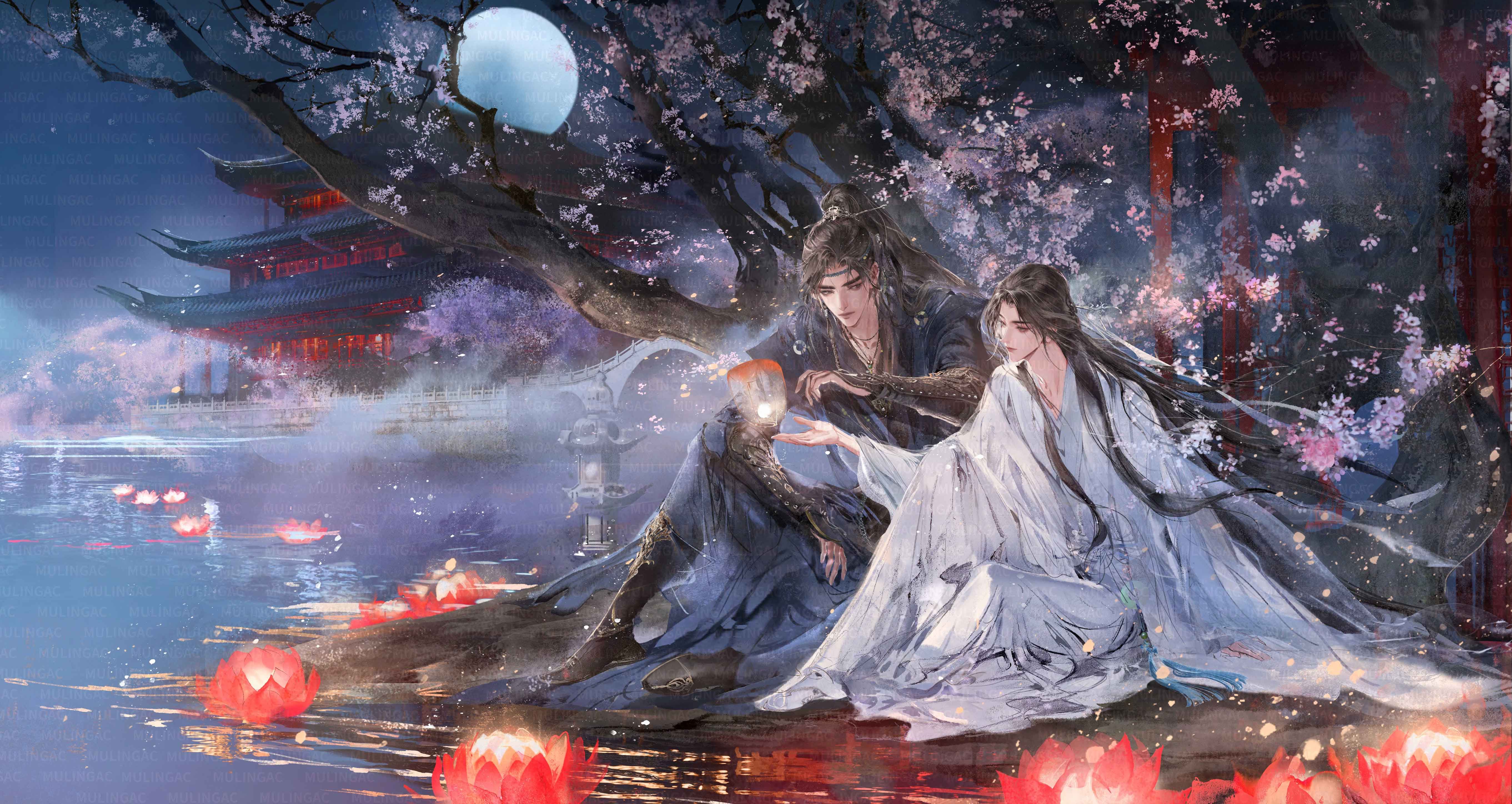 5445x2894 Qiang Jin Jiu (Ballad of Sword and Wine) Image by Changyang Anime Image Board
