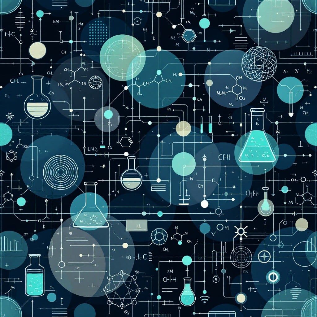 1024x1024 Free Chemistry Meets Art Image, Laboratory, Scientific