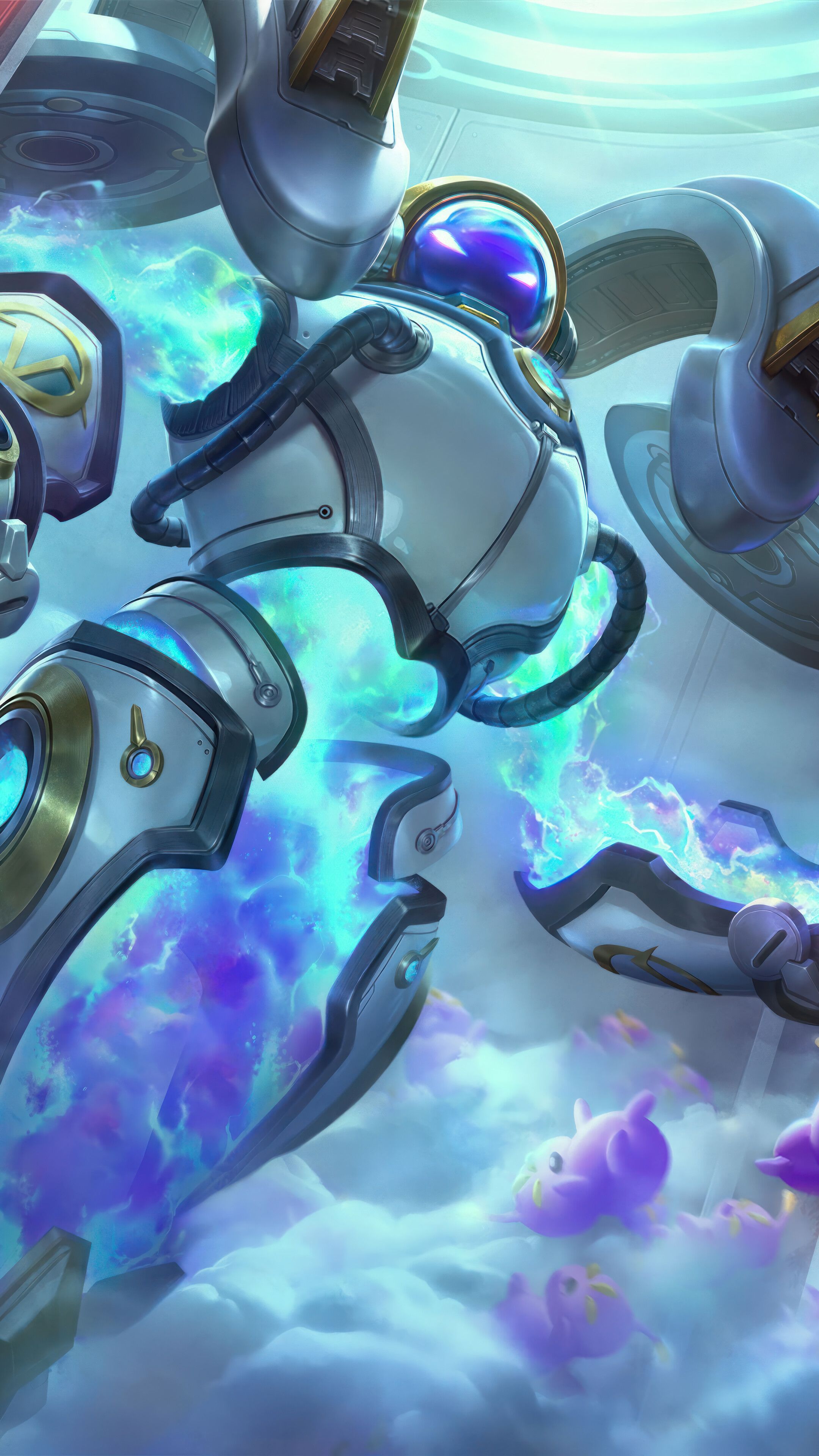 2160x3840 Astronaut Xerath LoL Skin Splash Art 4K Wallpaper iPhone HD Phone j