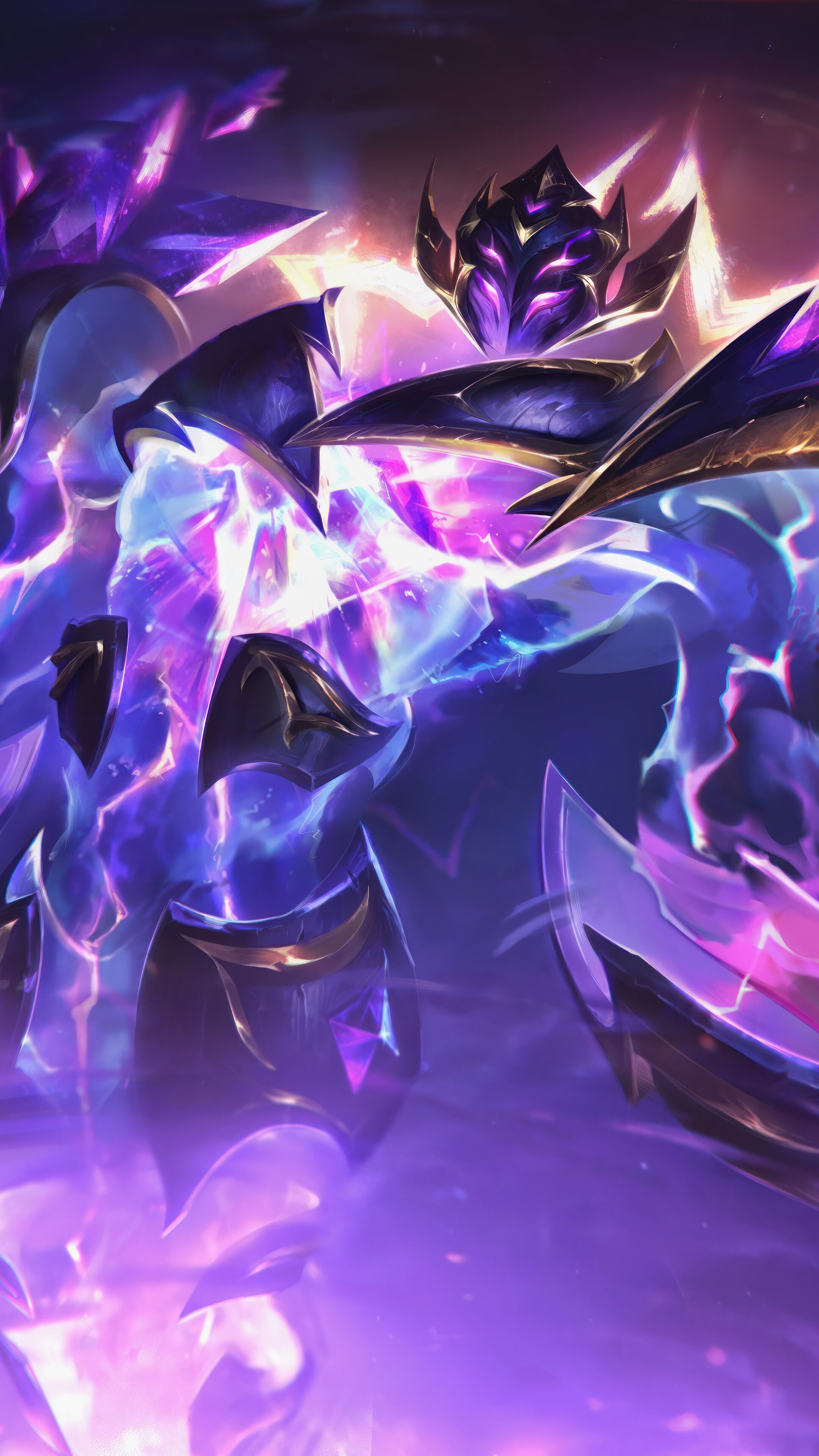 2160x3840 Crystalis Indomitus Xerath Skin Splash Art LoL 4K Wallpaper iPhone HD Phone