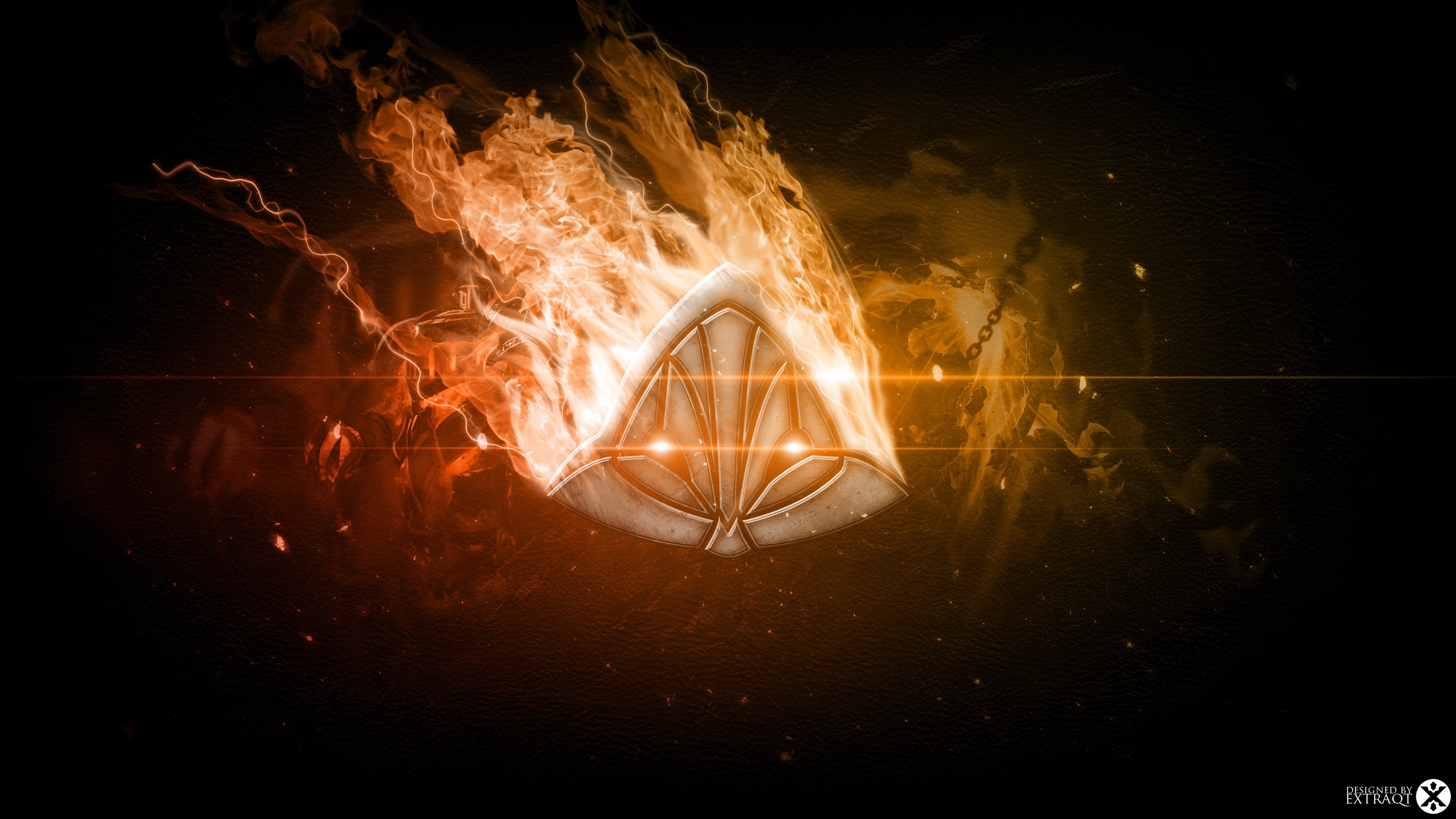 5120x2880 Xerath League of Legends champion HD wallpaper