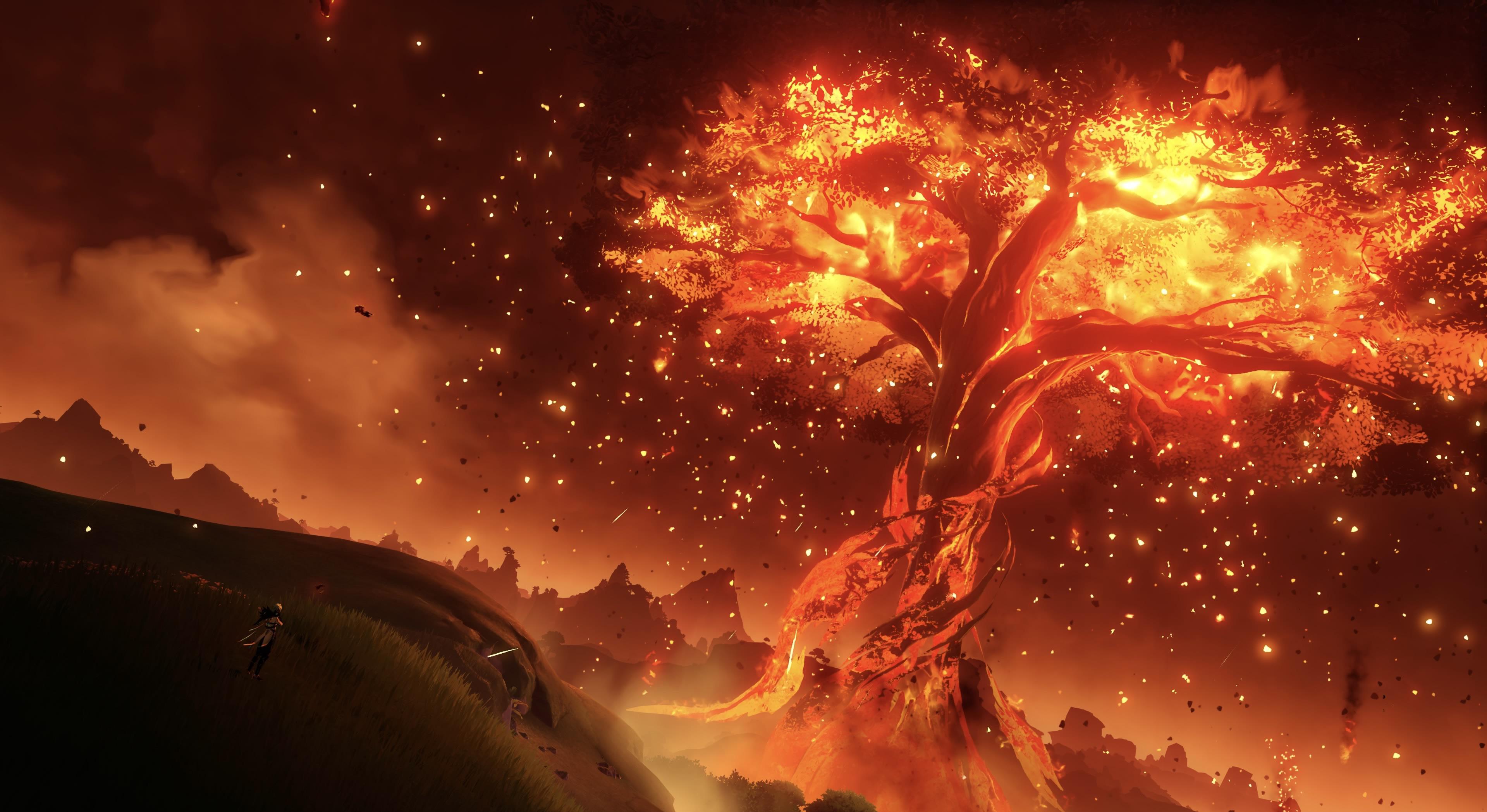 3839x2098 AQ SPOILERS 4 Years For This Frame To Finally Come In Game : R Genshin_Impact