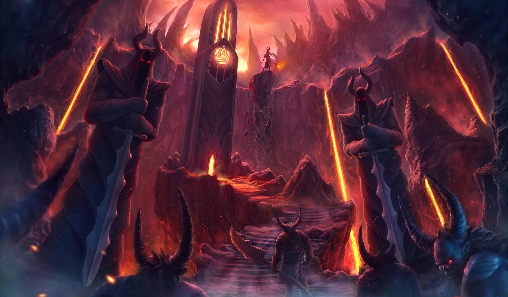 1920x1123 Download Entrance Into The Abyss Wallpaper
