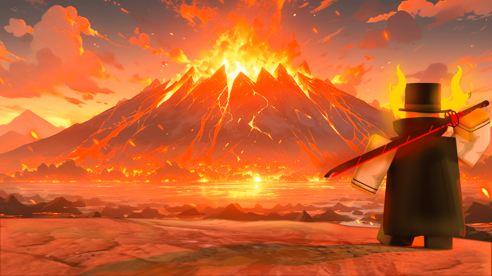 1920x1080 ROBLOX Warrior wallpaper!