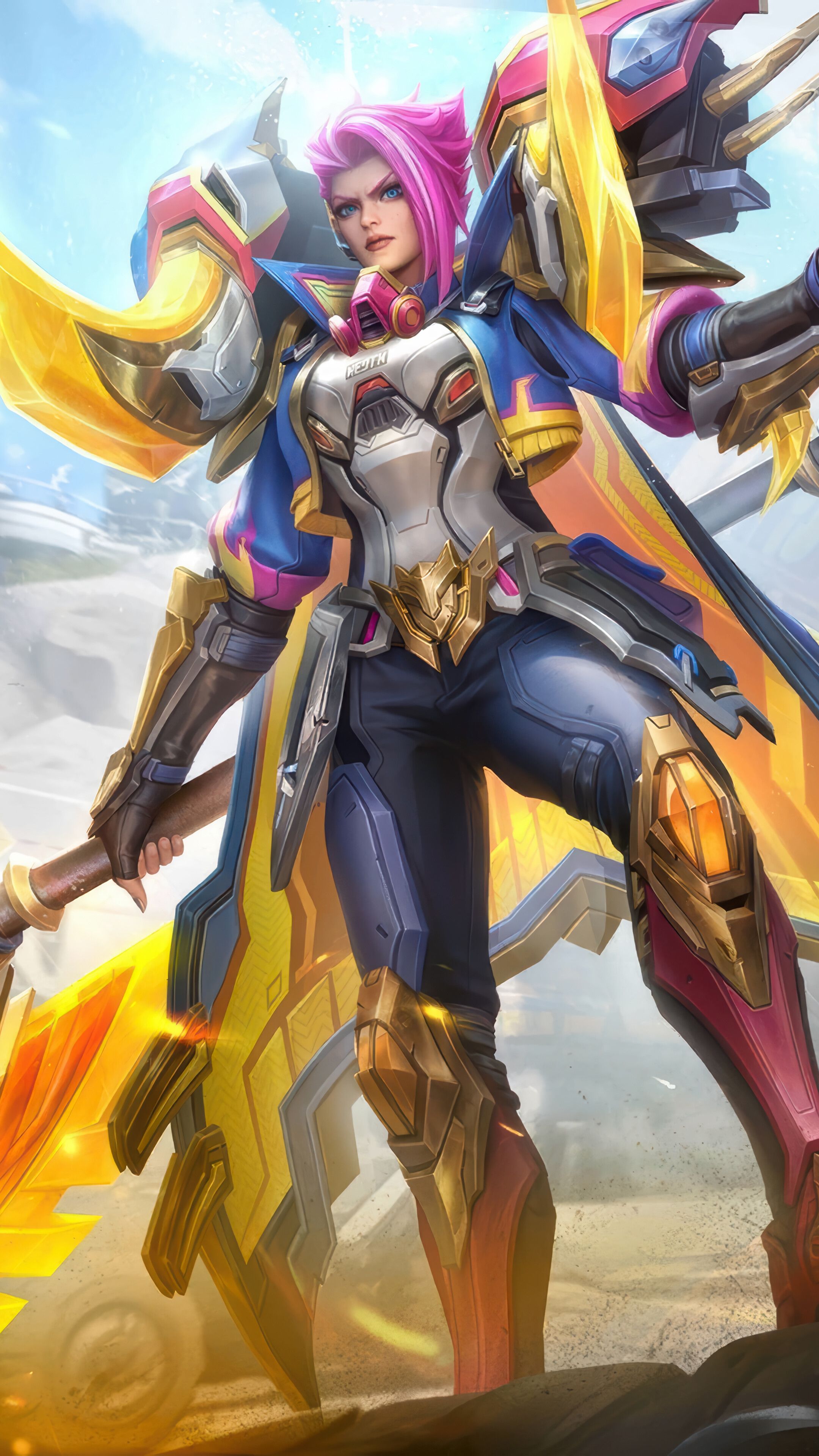 2160x3840 Hilda Guardian Battalion Mobile Legends 4K Wallpaper iPhone HD Phone