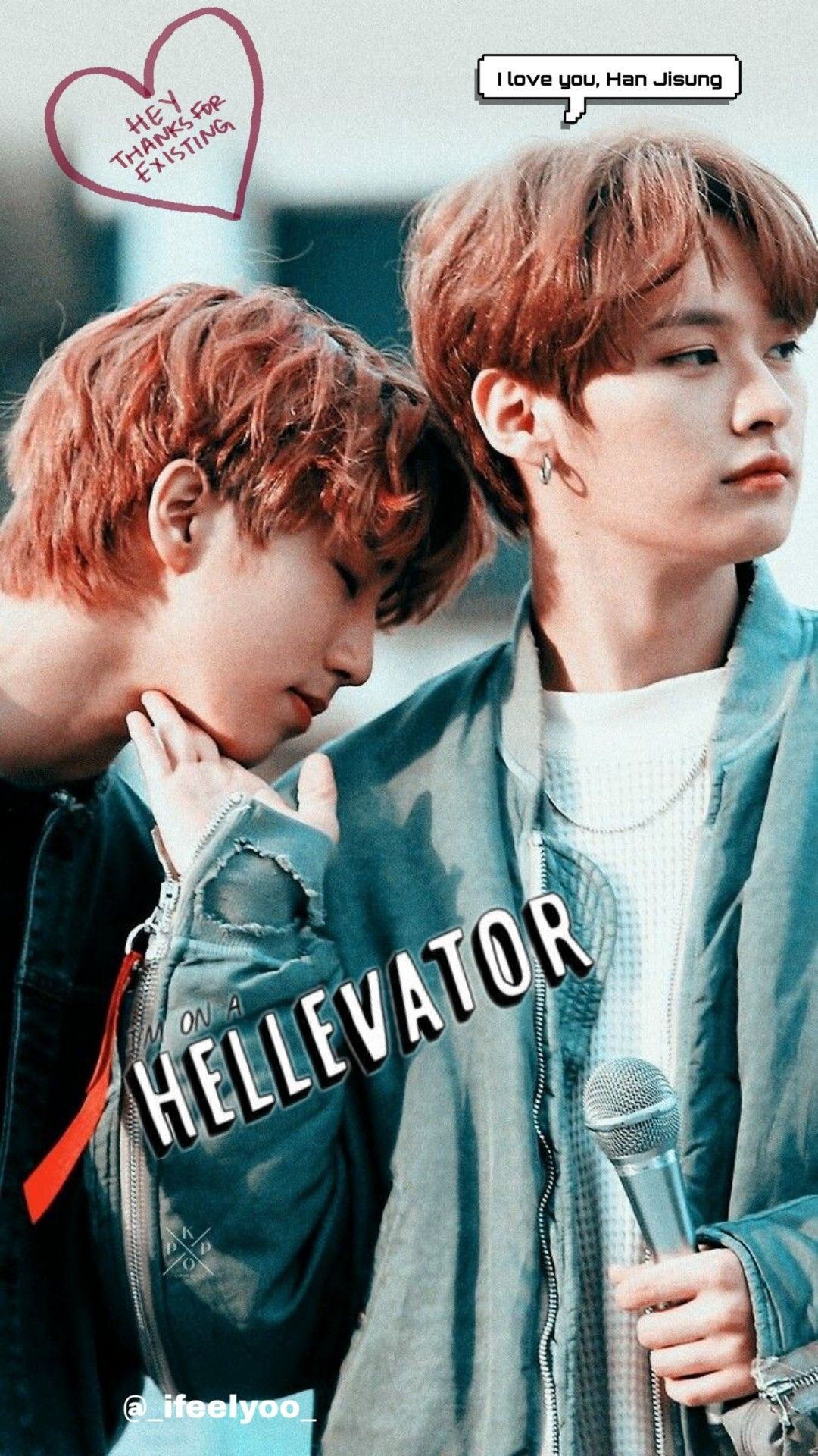 1080x1920 Lee Know And Han Stray Kids Wallpaper