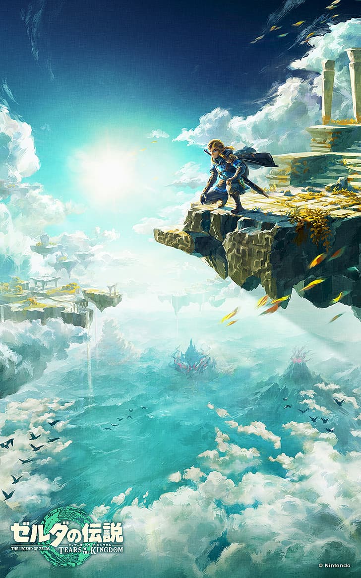 728x1165 Zelda tears of the kingdom 1080P, 2K, 4K, 5K HD wallpaper free download