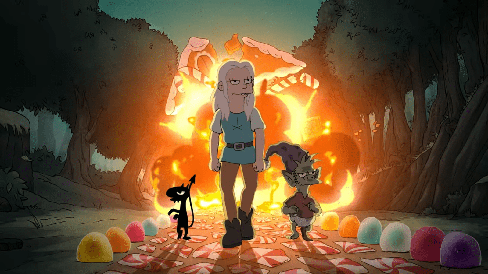 1600x900 Here is a couple of 1600x900 Disenchantment background screens for you
