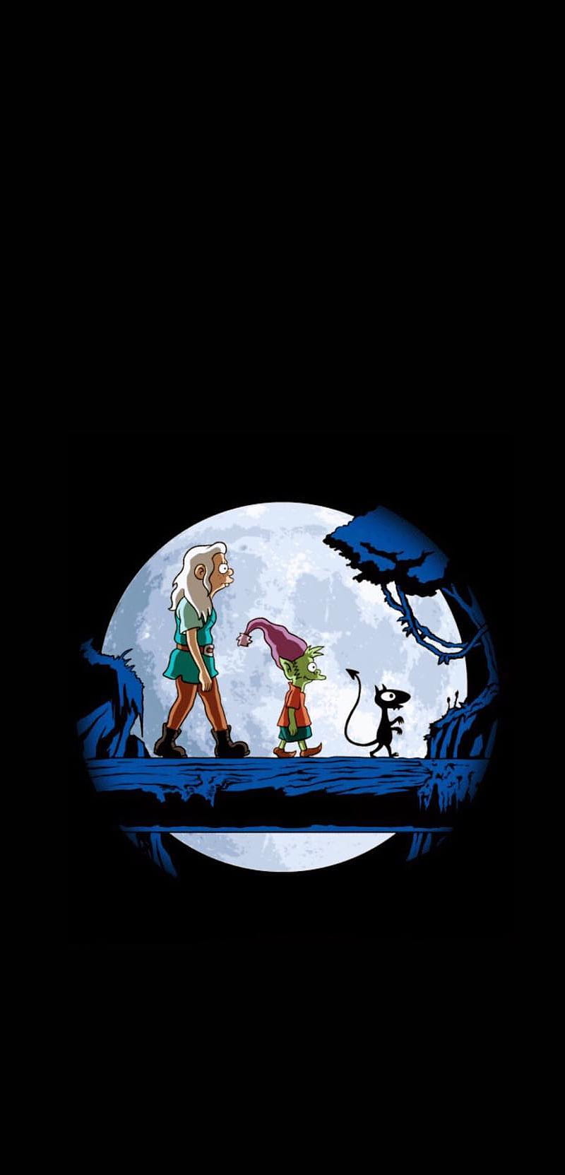 800x1663 Disenchantment, Desencanto, HD phone wallpaper