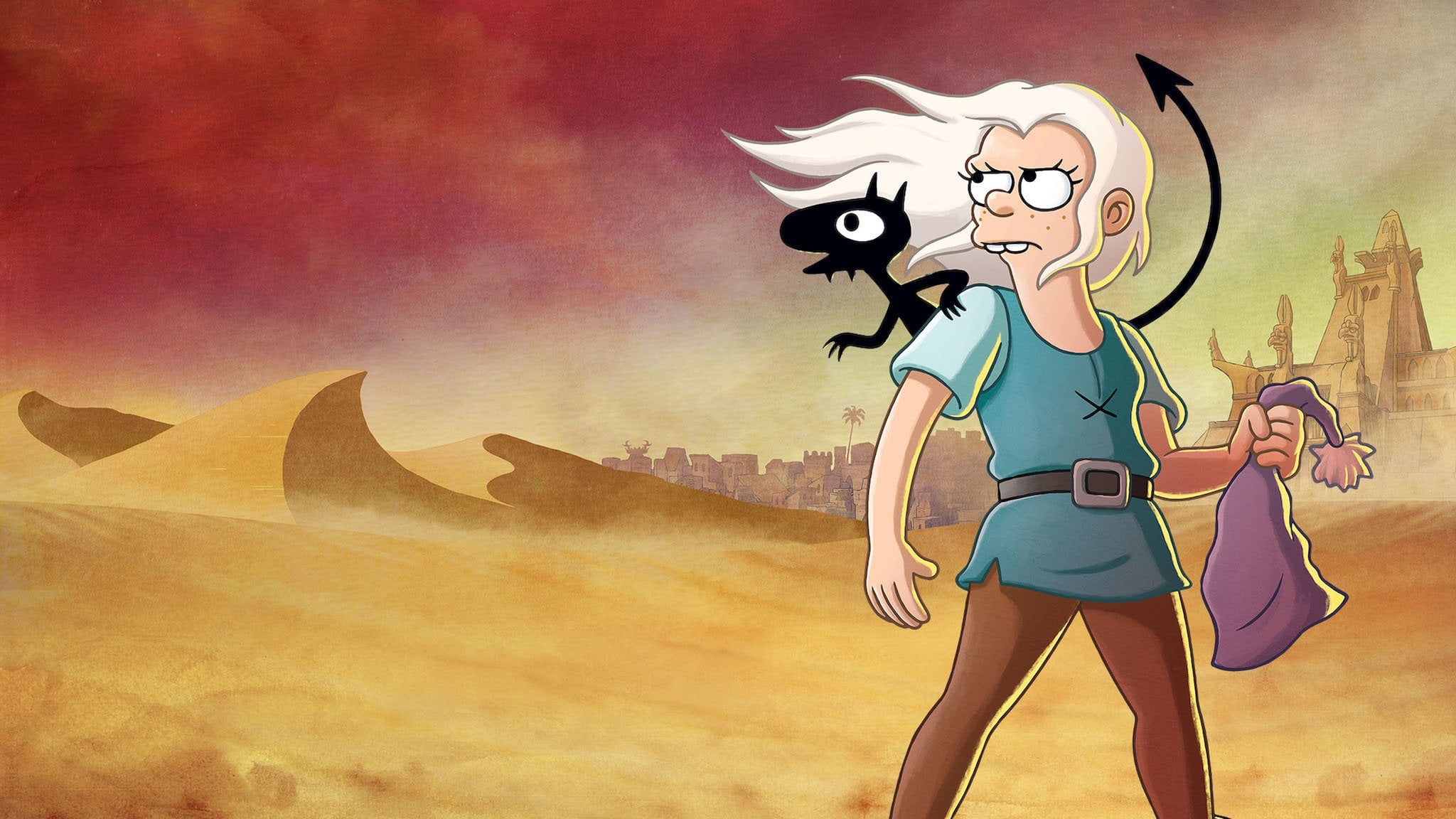 2048x1152 Disenchantment Wallpaper, HD TV Series 4K Wallpaper, Image and Background