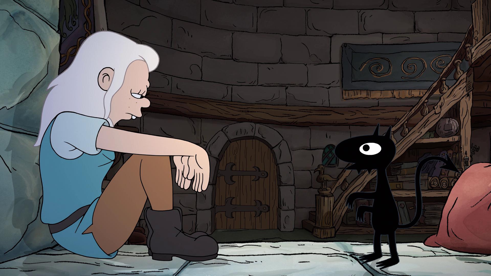 1920x1080 Download Luci (Disenchantment) Bean (Disenchantment) TV Show Disenchantment HD Wallpaperx1080