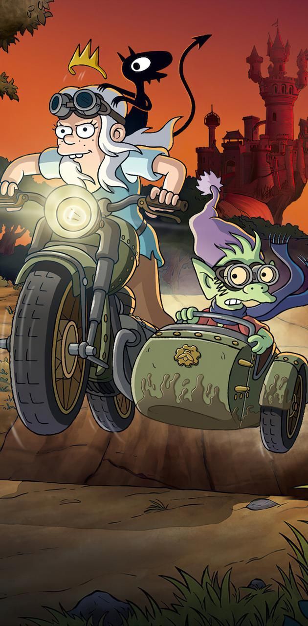 630x1280 Disenchantment wallpaper