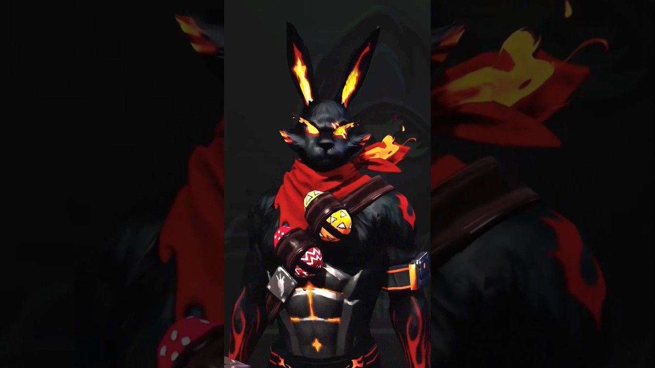 1280x720 new red bunny